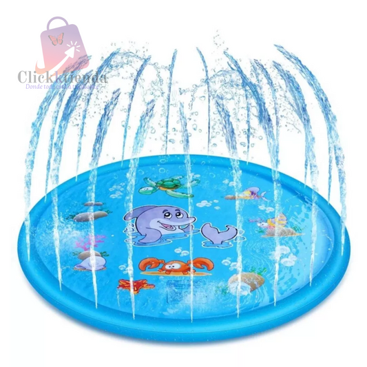 FunSplash™  Piscina Alfombra Lanza Agua 170 cm