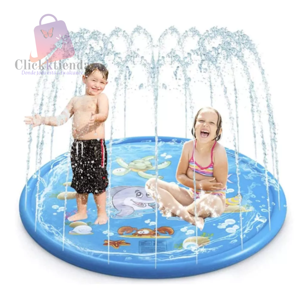 FunSplash™  Piscina Alfombra Lanza Agua 170 cm